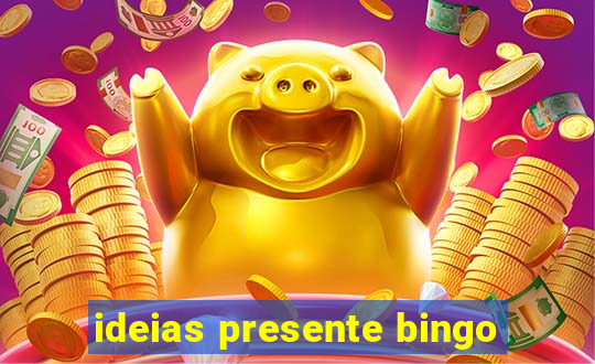 ideias presente bingo